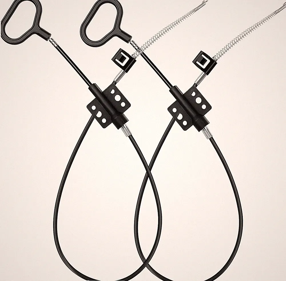 Nonley Sofa Recliner Cables, 2 Pack Couch Release Cables Conventional, Black