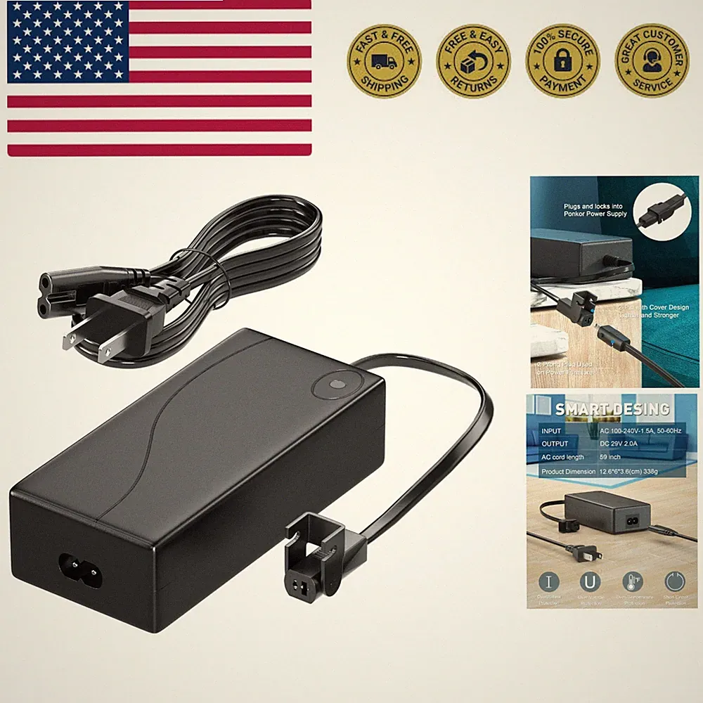 Power Recliner Power Supply, AC/DC Switching Power Supply Transformer 2-pin 2...
